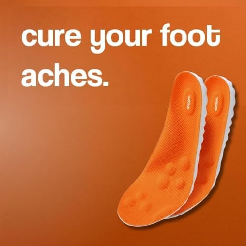 Adjustable size Stepprs insoles with trim-to-fit guide lines for men and women.