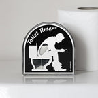 Katamco bathroom timer packaging showcasing the official Shark Tank featured product badge.