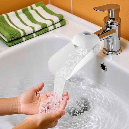 Grey child proof water tap accessory highlighting the flexible chemical free silicone opening