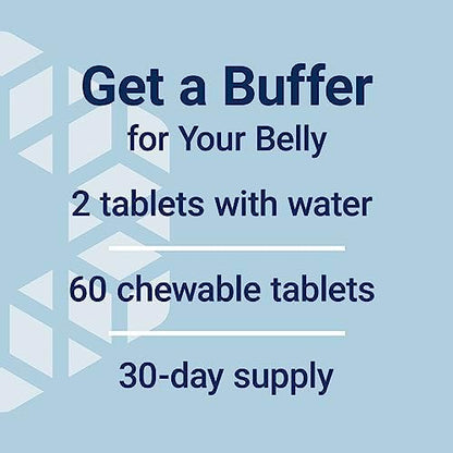 Close up of Life Extension Esophageal Guardian berry flavor tablets