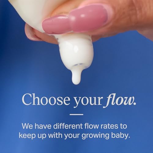 BPA free silicone bottle teats in a pack of six for daily baby feeding