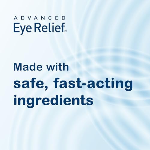 USA imported dry eye relief drops for moisturizing and soothing irritation