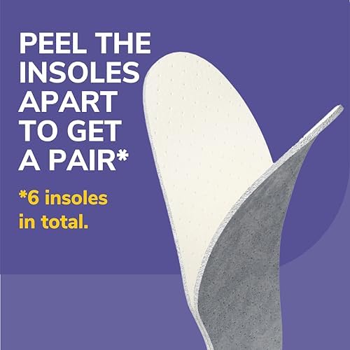 Side profile showing the thin stabilizing foam of the Go Sockless insole.