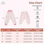 Side angle view of the elastic potty training pants demonstrating the stretchable material for active toddlers.