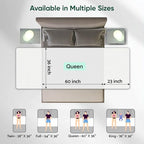 Soloshine queen size bed pad being used as an absorbent mattress cover