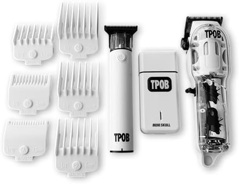 TPOB Slime 2 professional grooming tool collection with premium fade blades for seamless blending.