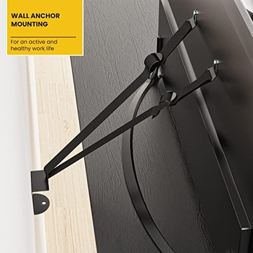 Close up of the punch free metal C clamp attachment on the IMtKotW furniture wall anchor system.