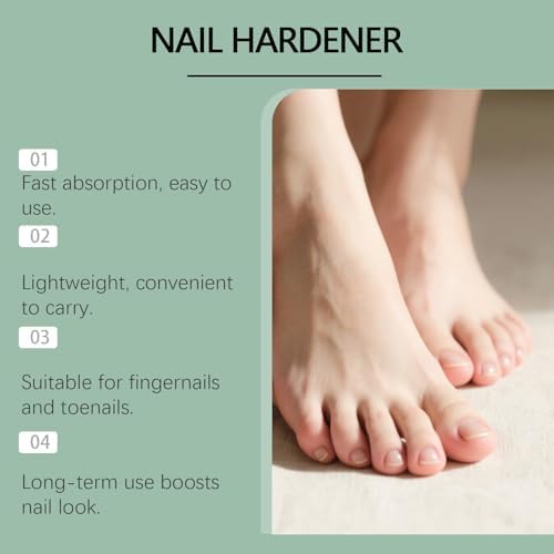 Texture of clear nail repair serum formula