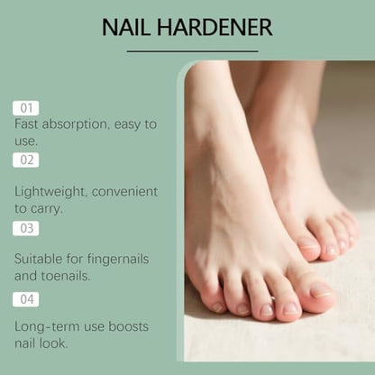 Texture of clear nail repair serum formula