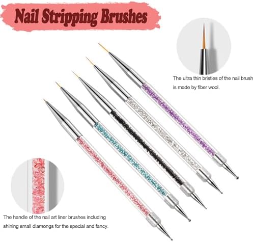 Aibee professional nail art kit for French manicure designs