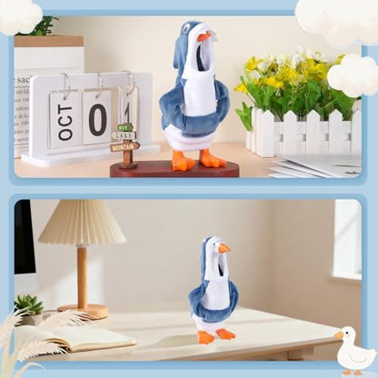 Decorative shark outfit for 7 inch desk goose
