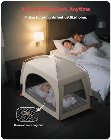 Close up view of the soft flocked top surface on the QPAU inflatable children bed showing its premium texture.