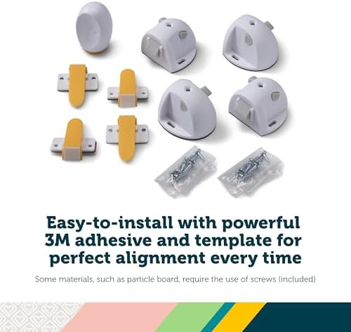 Safety 1st magnetic locks and key layout