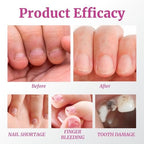 Topical bitter nail polish bottle angled view