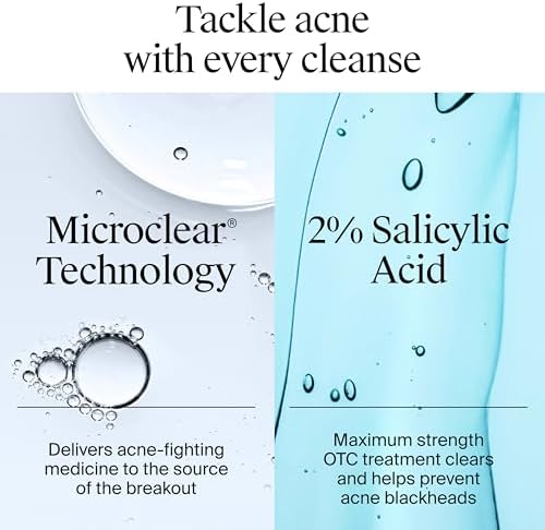 Acne-fighting face toner penetrates deep clears congested pores