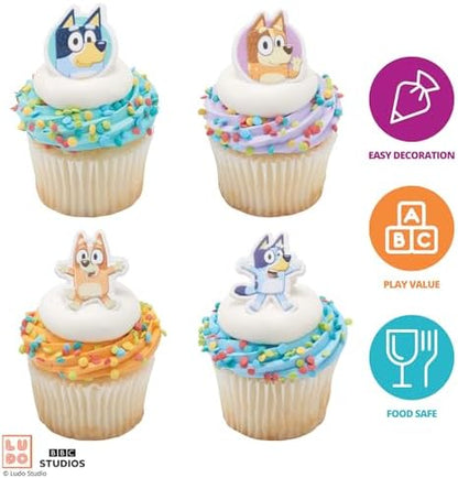 Bandit and Chilli character rings for cakes