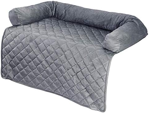 Petmaker thirty-five inch pet furniture protector spread out as a luxury floor mat.