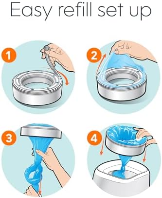 Playtex Playtex Diaper Genie Refills for Diaper Genie Diaper Pails - 270 Count (Pack of 3) - Image 7