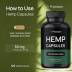 Phytokann hemp seed oil capsules complete product packaging
