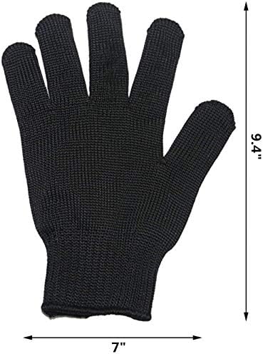 Alfyng bite proof safety gloves showcasing the durable material thickness.