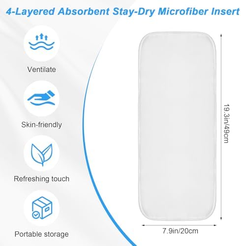 Lounsweer microfiber diaper liner material close up