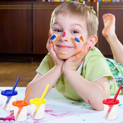 Complete twenty piece kids creative art kit organized on a clean table surface.