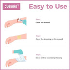 JUSORE petrolatum mesh gauze for surgical incisions and burn wound care