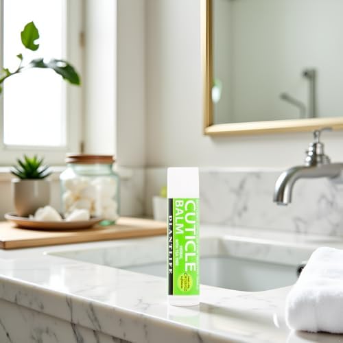 Close up of organic Plantlife cuticle balm for dry skin