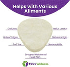 Mars Wellness foot pads packaging showing Made in USA quality certification.