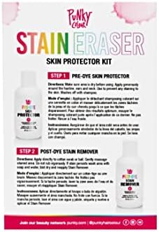 Punky hair dye stain remover kit for face and hairline protection