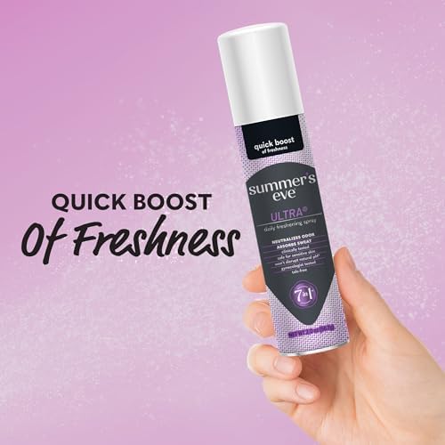 Authentic USA imported Summer's Eve feminine freshening spray for active lifestyles