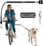 Petbetf dog bike leash side profile showing alloy steel construction