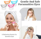 Medical grade silicone eye bath kit for daily ocular hygiene