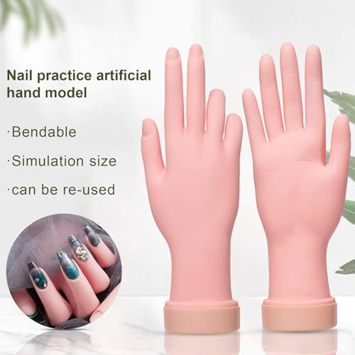 Side view showing Aoraem nail training hand bending capability