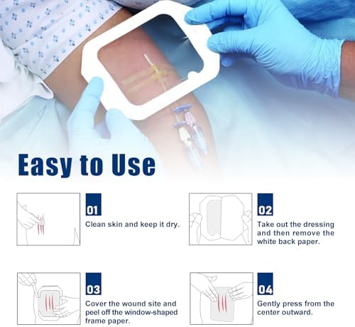 Individual packages of Ceeport transparent dressing for first aid and medical device securement