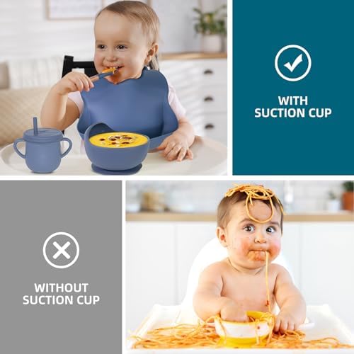 Dormlony baby training sippy cup and ergonomic utensils