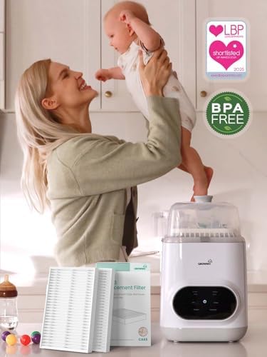 Two piece HEPA filter set for Momcozy and Papablic compatibility