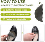 Shoe shape defender inserts for travel and storage protection