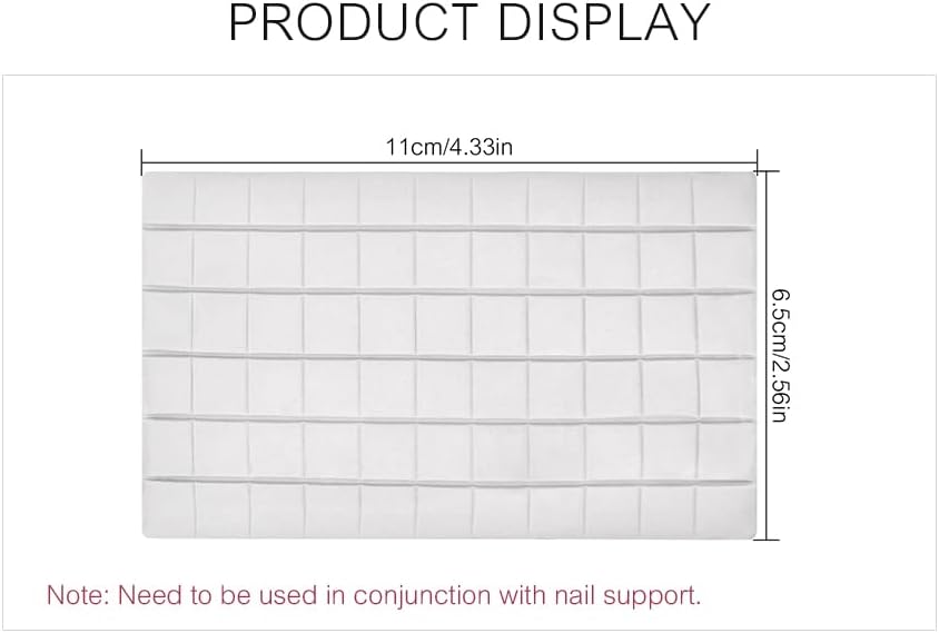 Hands using white nail art clay for DIY manicure