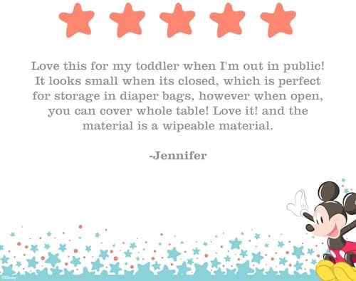 Portable changing pad being placed into a diaper bag