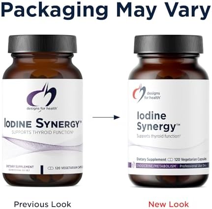 Designs for Health Iodine Synergy supplement facts panel