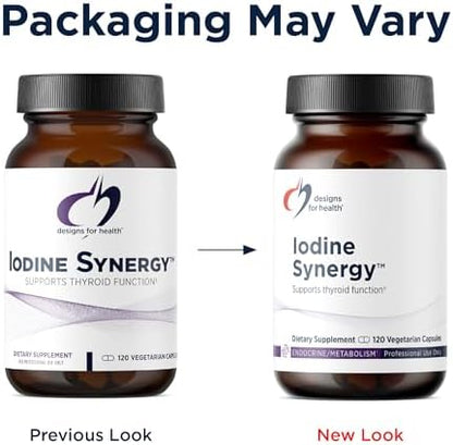 Designs for Health Iodine Synergy supplement facts panel