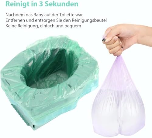 Topincn reusable potty seat with included travel storage bag