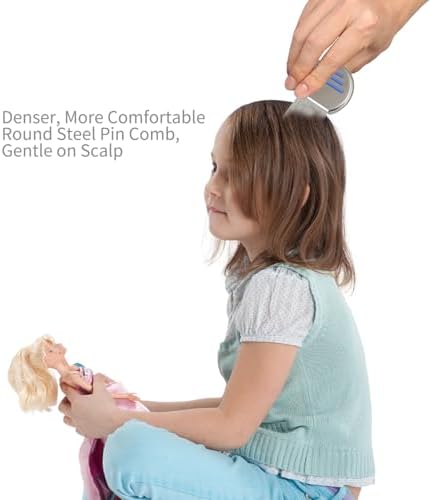 Magnifying glass included in the MEDca lice treatment kit for nit detection.