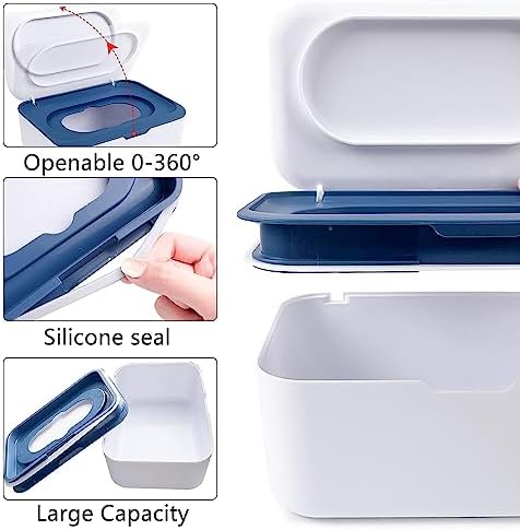 Close up of HFHungkeong wipe dispenser lid and silicone seal mechanism