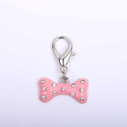 XKSRWE sparkling crystal pet pendant charm for dog and cat collar styling