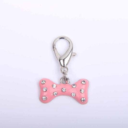 XKSRWE sparkling crystal pet pendant charm for dog and cat collar styling