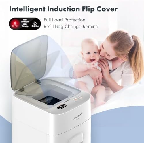 Aroma Room self-changing diaper pail interior mechanism