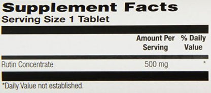 Authentic USA imported Thompson rutin 500mg daily dietary supplement for circulation