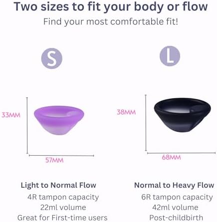 KAVODA microwavable sterilizer cup and menstrual gel wash bottle.